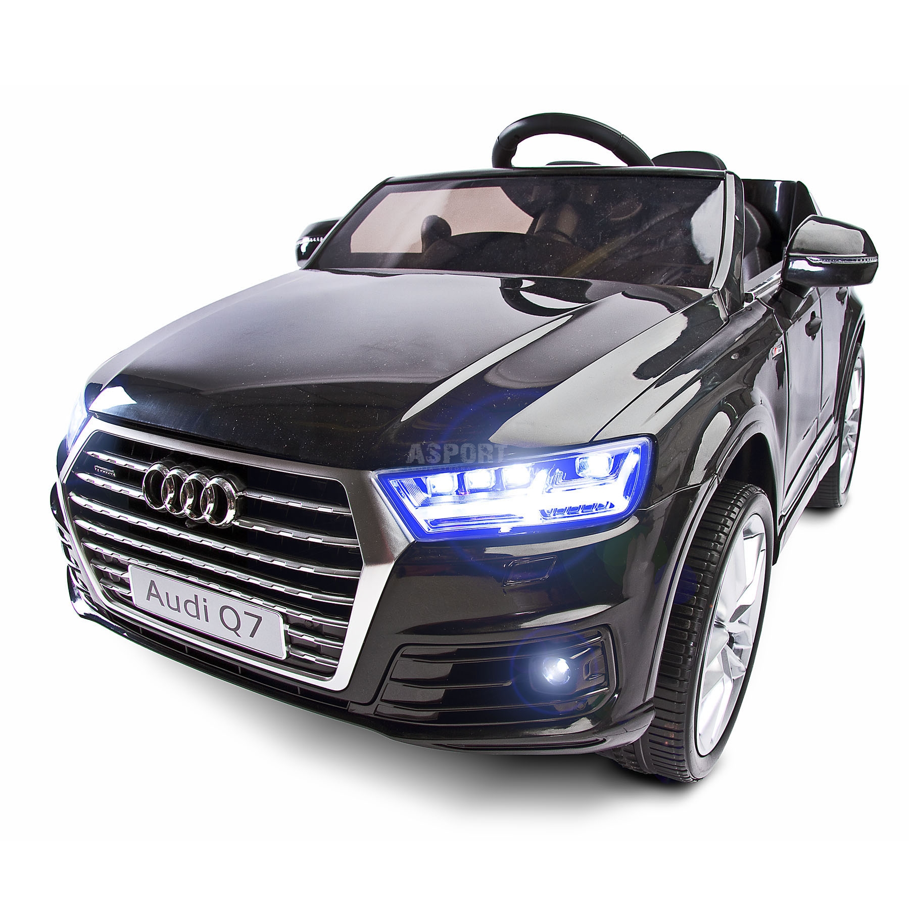 Samochód, pojazd dziecięcy na akumulator AUDI Q7 czarny